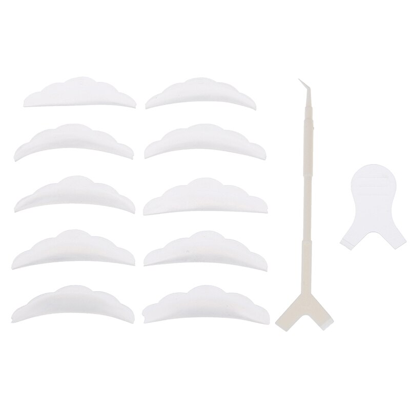 5 Pairs Eyelash Lifting Silicone Pads Set Eye Lash Extension Lift Perming Kit Tool Eyelash Lift Curlers Curl Shields Pads: TP1
