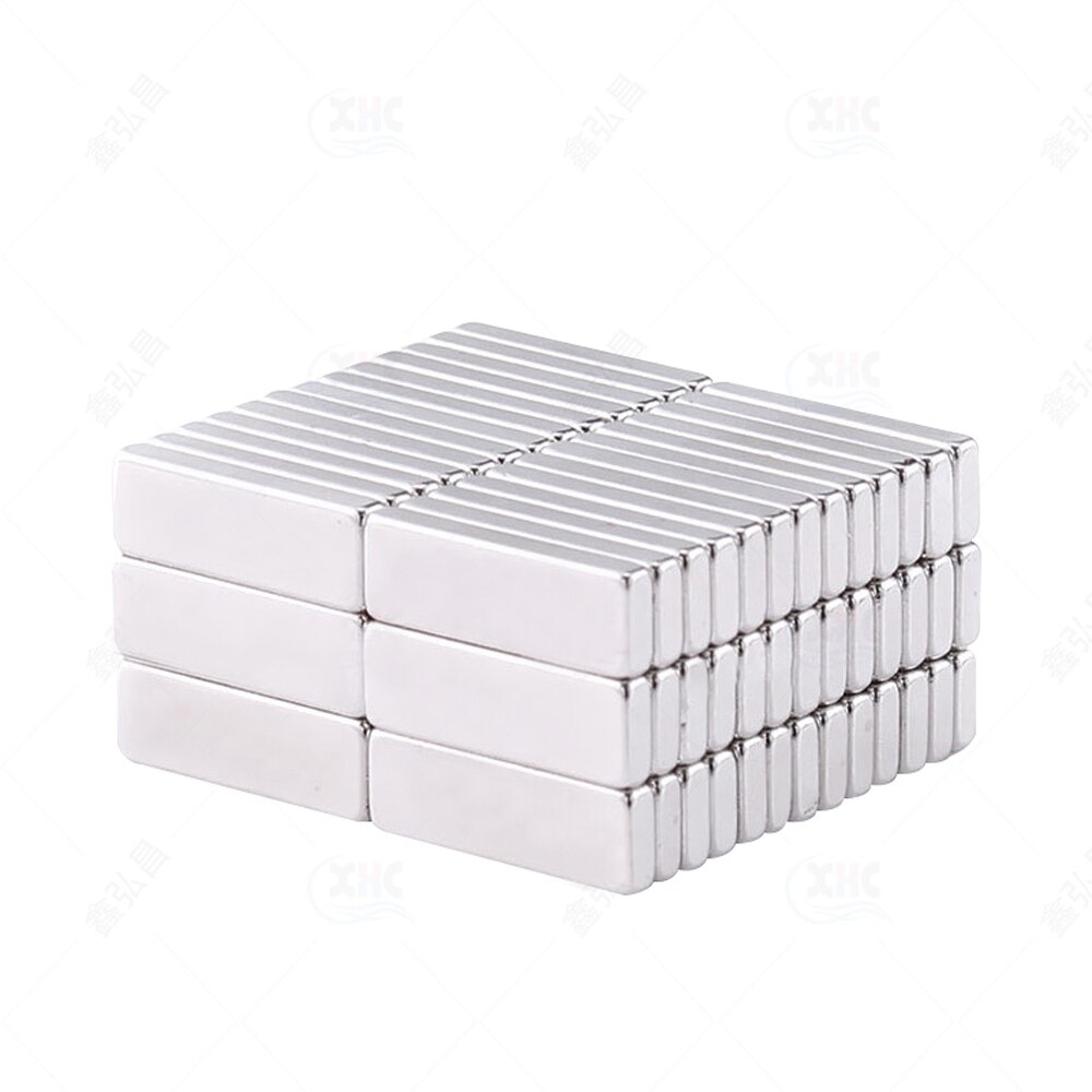 10pcs Neodymium Magnet Rare Earth Block Small Thin Rectangle Strong Crafts Fridge Permanent Magnet N35