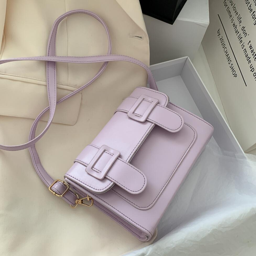 Einfarbig Platz crossbody-tasche Neue hoch PU Leder frauen Handtasche Reise Schulter Bote tasche
