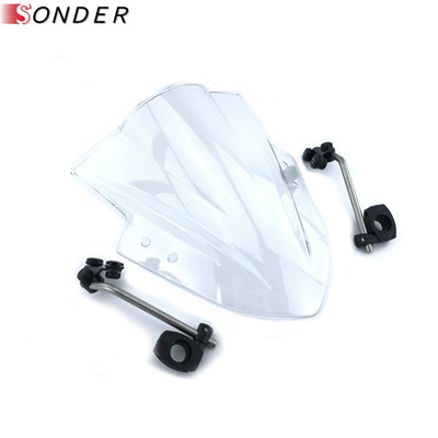 Motorcycle Motorbike Windshield WindScreen For Benelli BJ600 BN600i TNT600 BJ300 BJ250 BN BJ TNT 250 251 300 302 600: Clear