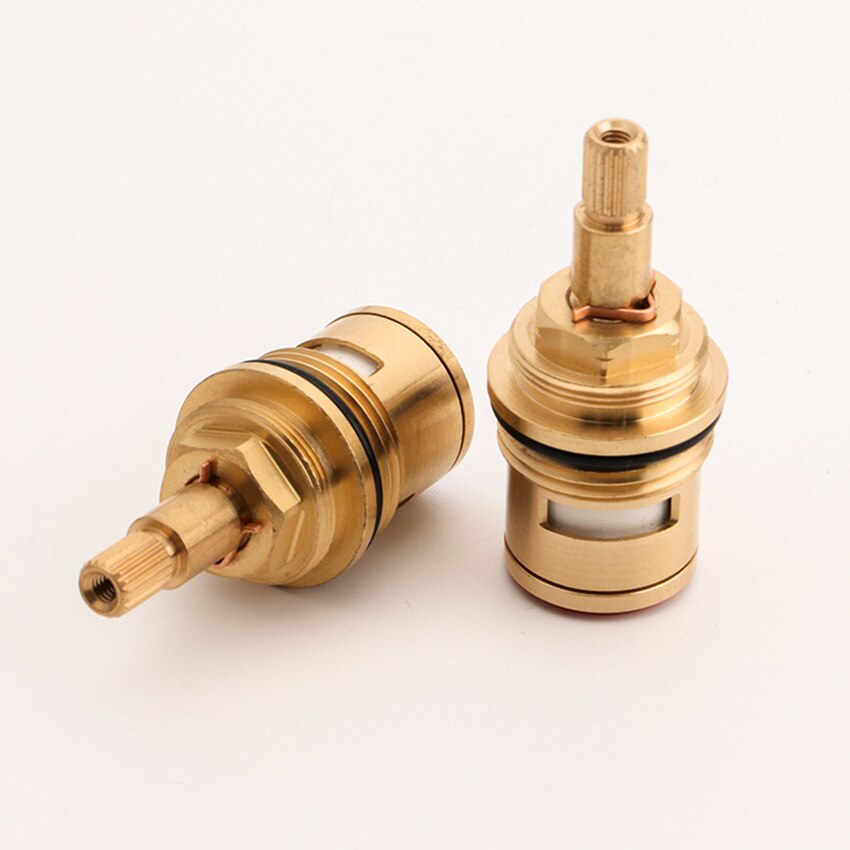 Brass Ceramic Tap Valve Faucet Cartridge Bathroom Cold Large flow Water Mixer Valve Faucet Accessory 