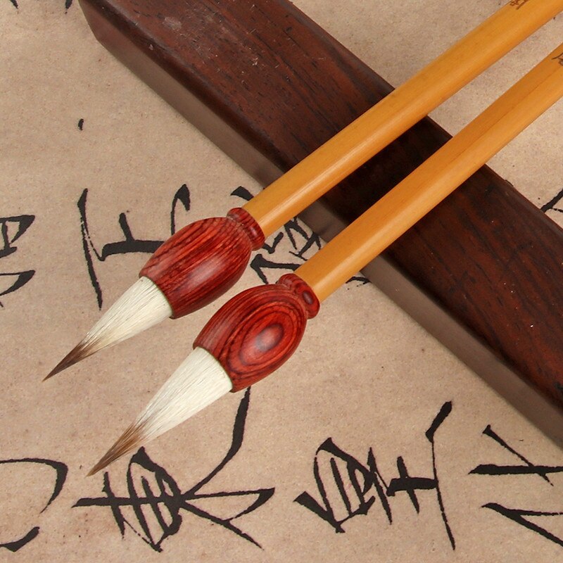 Chinese Calligraphy Brush Pen Set Regular Official Script Writing Brush Traditional Painting Freehand Drawing Calligraphie Brush