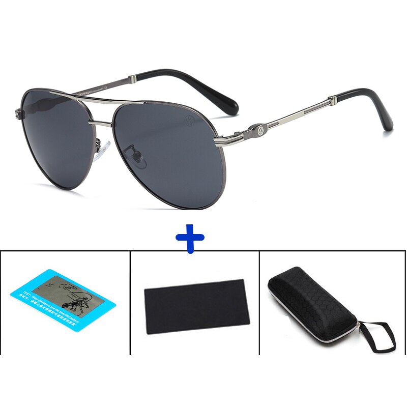 Brand Men's Polarized Sunglasses For Driving UV Protection Eyewear Travel Sun Glasses: Grey 3