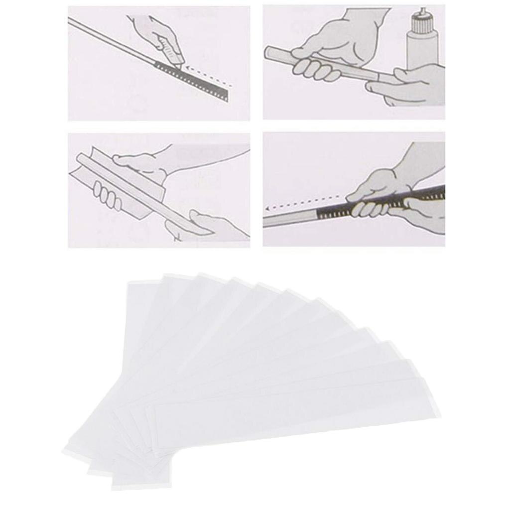 12pcs/set Golf Grip Tape 8.6x2'' Club Shaft Pre-Cut Double-sided Adhesive Regrip Strip Iron Wedge Putter Gripping Tape