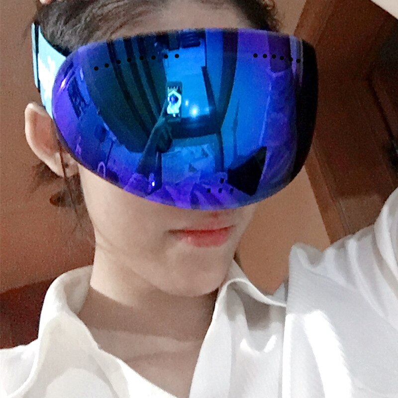 Skibrillen anti-condens brillen uv-bestendige skibrillen dames heren tpu montuur sneeuwbrillen snowboardbrillen sferische skibrillen