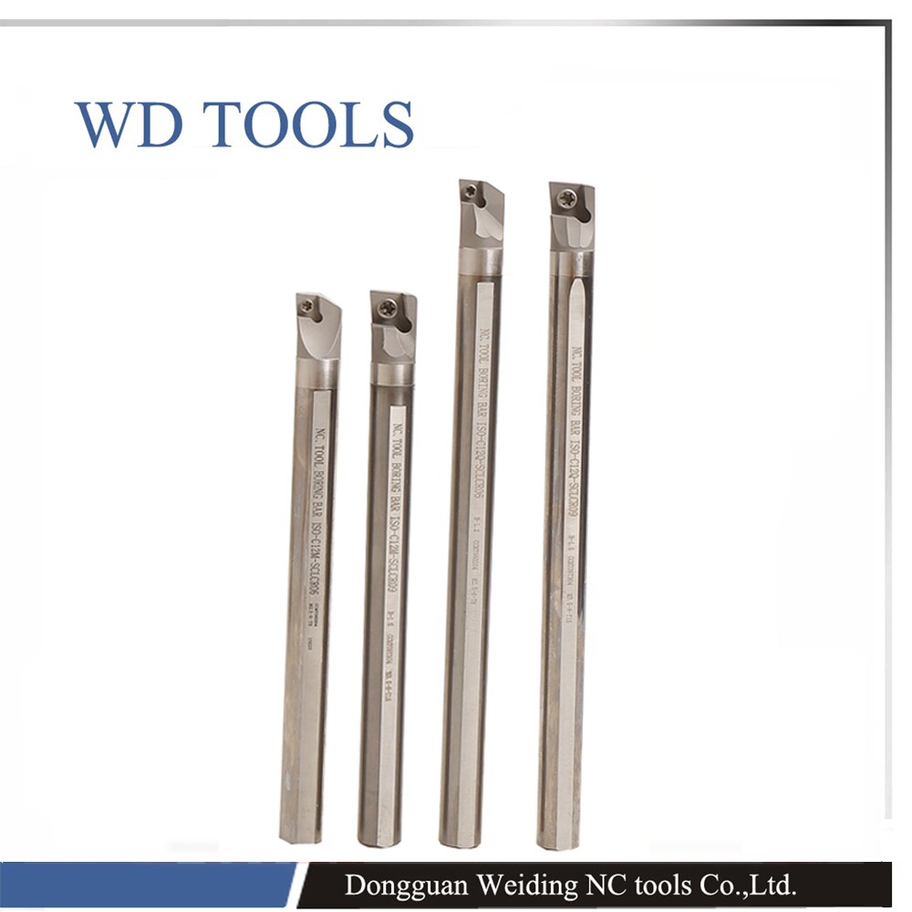 solid carbide C10M SCLCR06 150mm SCLCR Lathe Turning Holder Boring Bar Insert For Semi-finishing