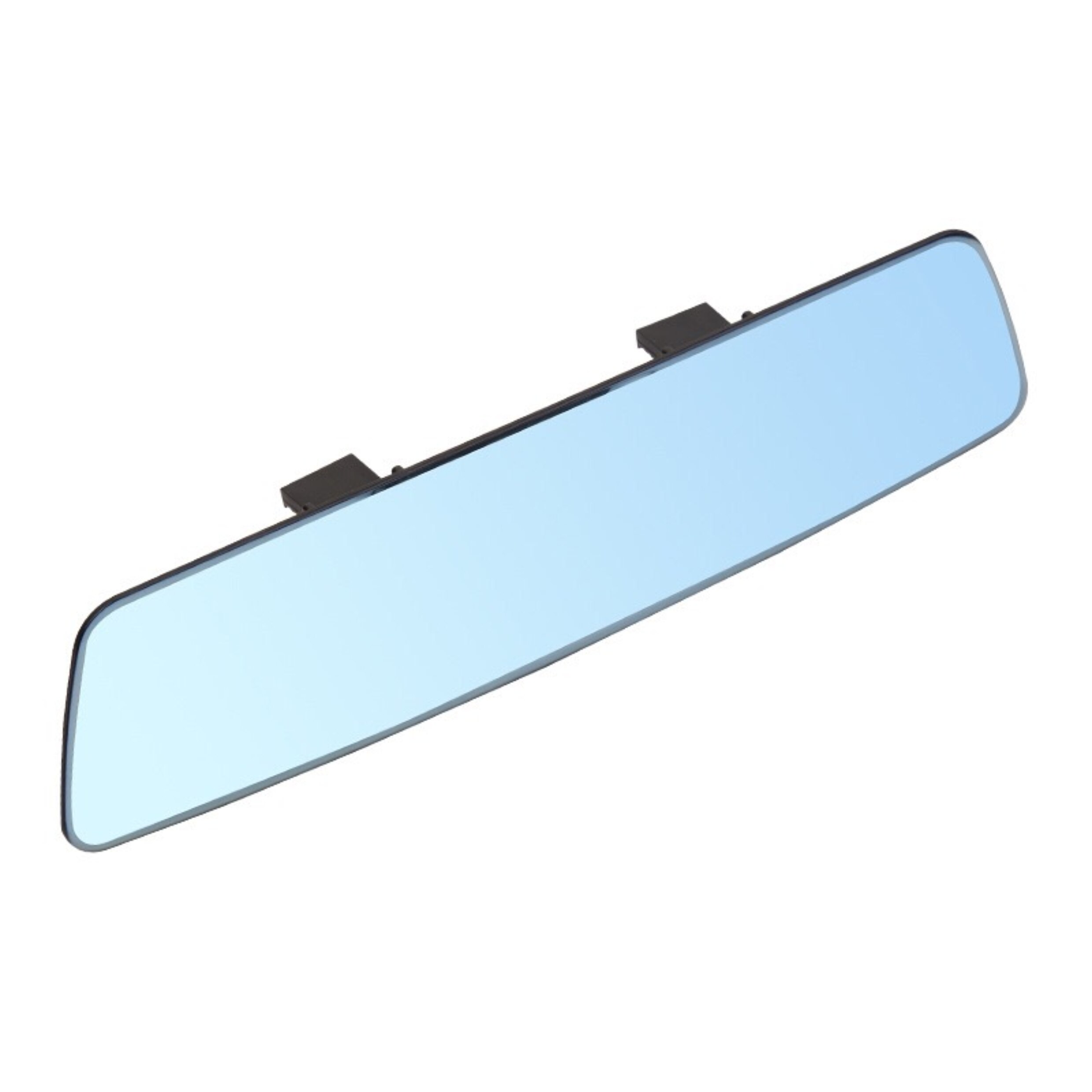 Espejo retrovisor azul de 280mm, sin marco, antideslumbrante, a prueba de roturas, , 11 pulgadas