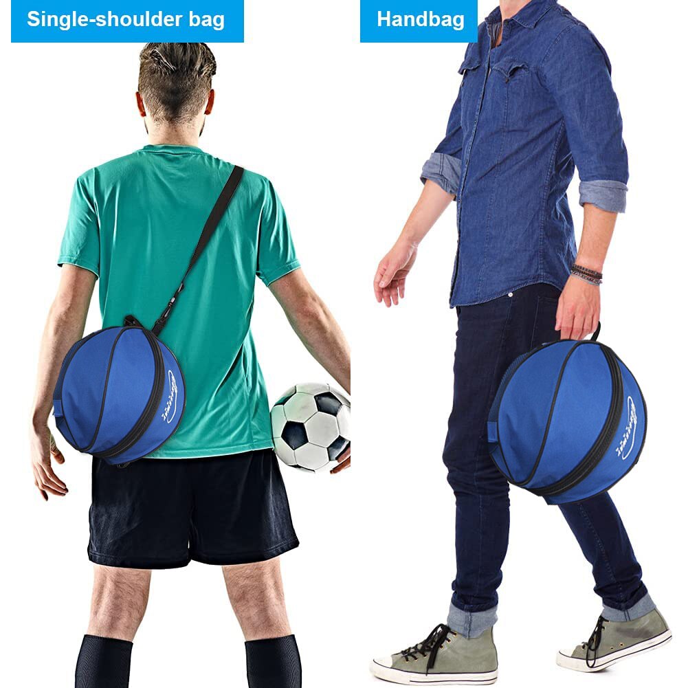 Outdoor-Sport-Schulter-Fußballtaschen für Kinder, Fußball, Volleyball, Basketball, Trainingszubehör, Sportausrüstung