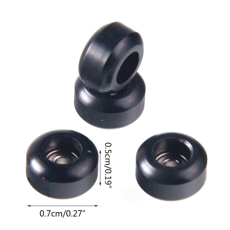 Juego de ruedas de rodamiento CNC para diapasón de madera, unids/set Juego de 4, de poliuretano