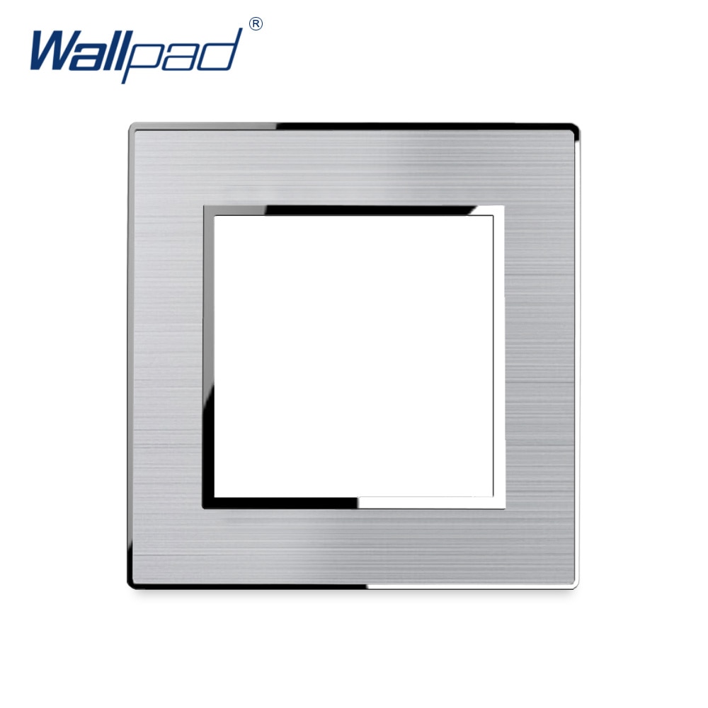 Wallpad Luxus Edelstahl Tafel Rahmen Mit Silber Grenze Hotel Tafel Vertikale und Horizont Rahmen 1 2 3 4 5 rahmen Tafel Nur