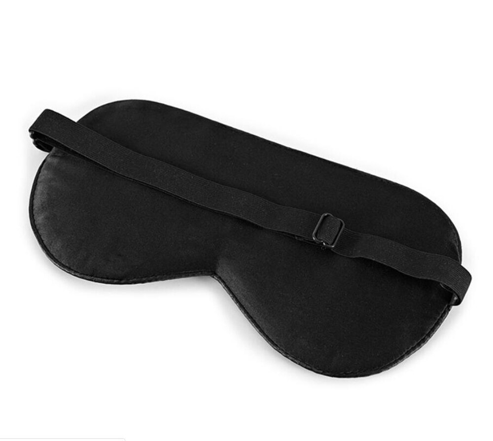 100 masque de nuit en soie masque pour les yeux en soie masque pour les yeux en soie noir confortable protection
