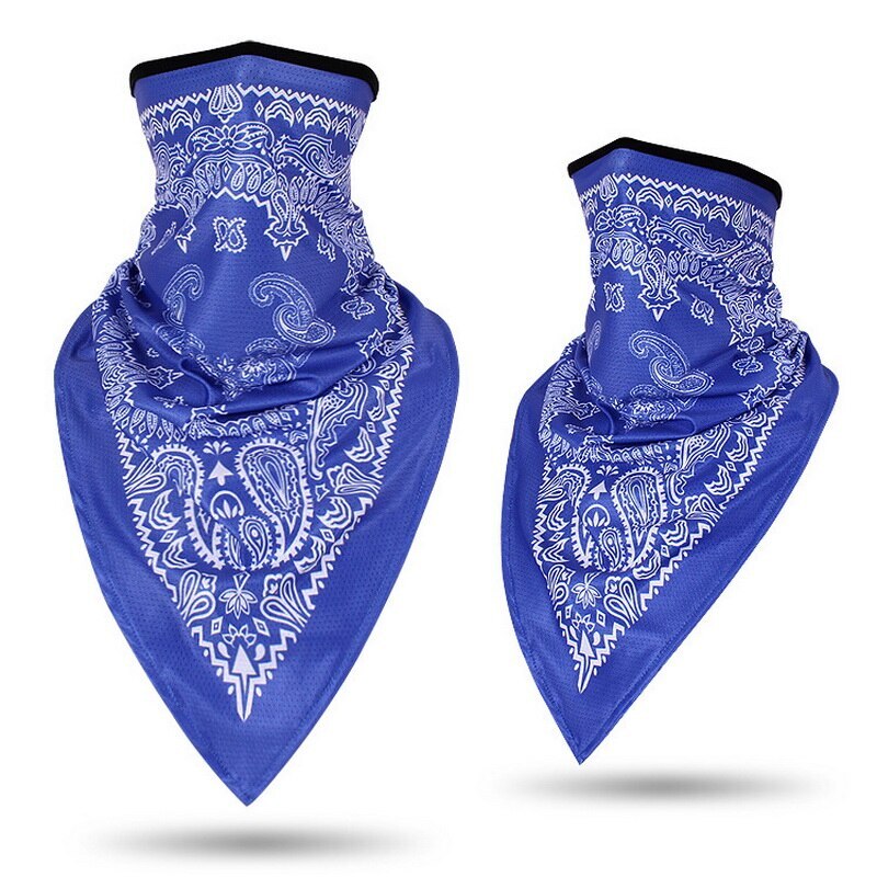 Unisex Windproof Thin Wrap Scarf Men Women Face Scarf Bandana Ear Loops Face Balaclava Neck Gaiters Digital Printed: 17-1pc