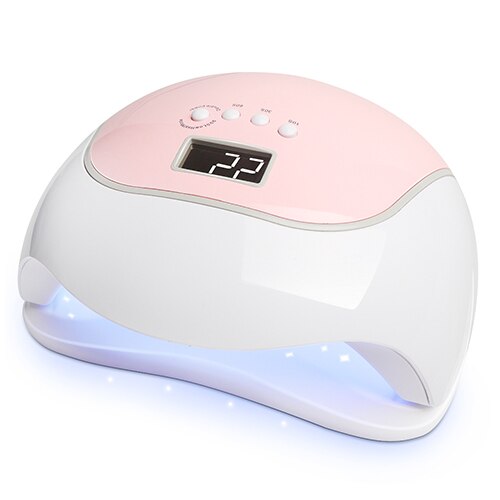 Uv Lamp Nagels 72W Lampara Uv Led Lampen 36Leds Nail Lamp Unhas Nail Droger Machine Lampe Voor alle Gels Met Smart Sensor: Pink / EU plug