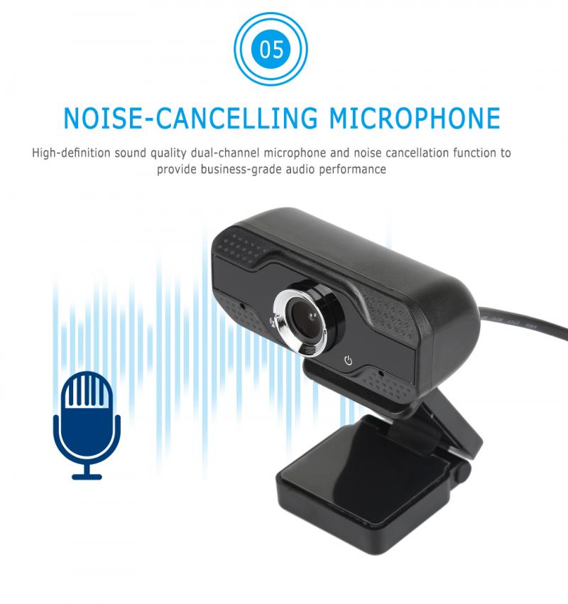 1080P Vaste Focus Hd Webcam Ingebouwde Microfoon High-End Video Call Camera Computer Randapparatuur Web Live camera Voor Pc Laptop