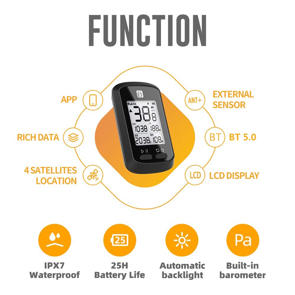 ORDINATEUR DE V LO IGPSPORT GPS 100S pour surveillance des donn es de