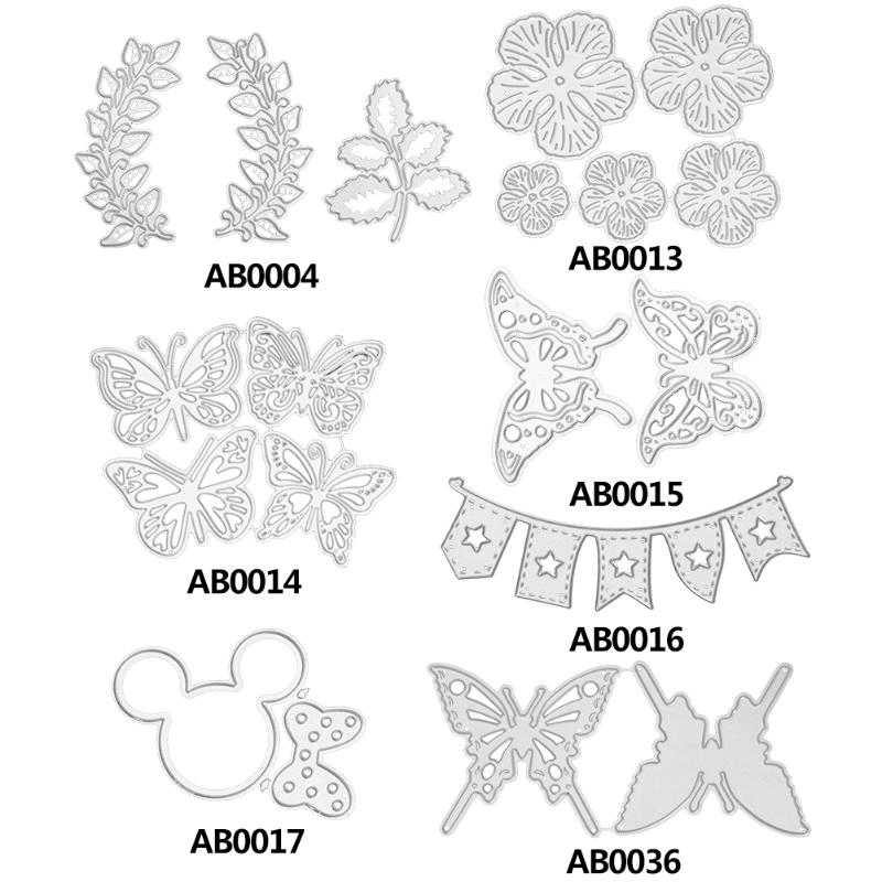 Metal Cutting Dies Circle Frame Stencils For DIY Scrapbooking Embossing Paper Wedding Cards Die Cuts Photo Album Making Craft