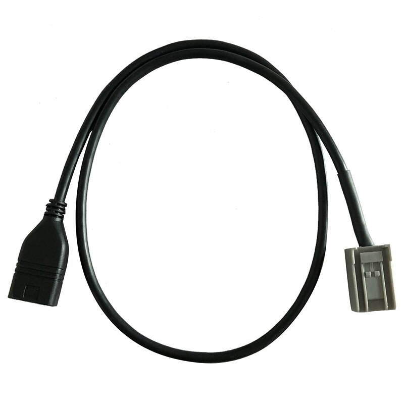 Adaptateur de fil de câble AUX USB de voiture o Interface de musique de médias pour HONDA: Default Title