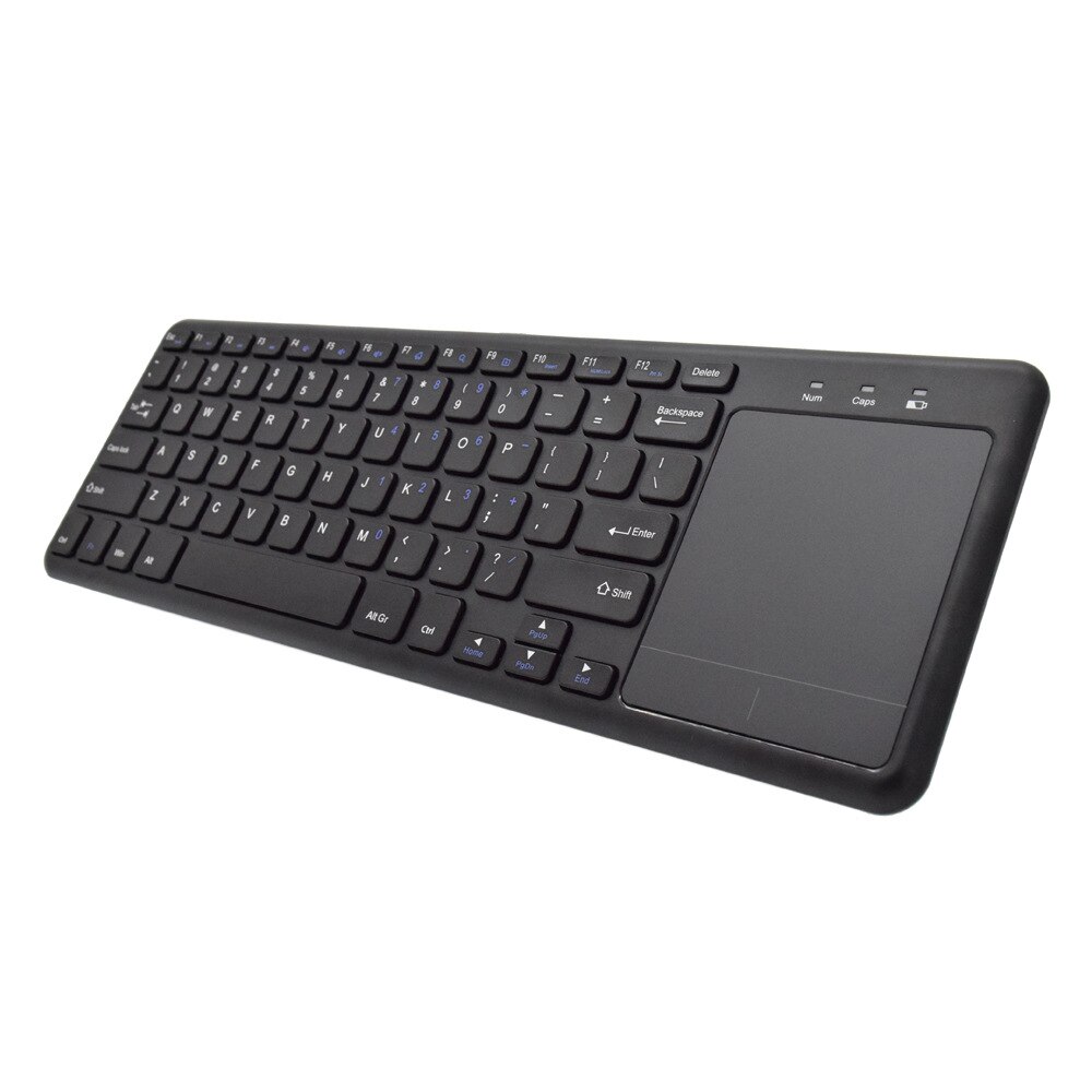 2.4g trådløse tastaturer med pekeplate, ultratynt kontortastatur og bærbare mus, trådløst tastatur og mus datamaskintilbehør