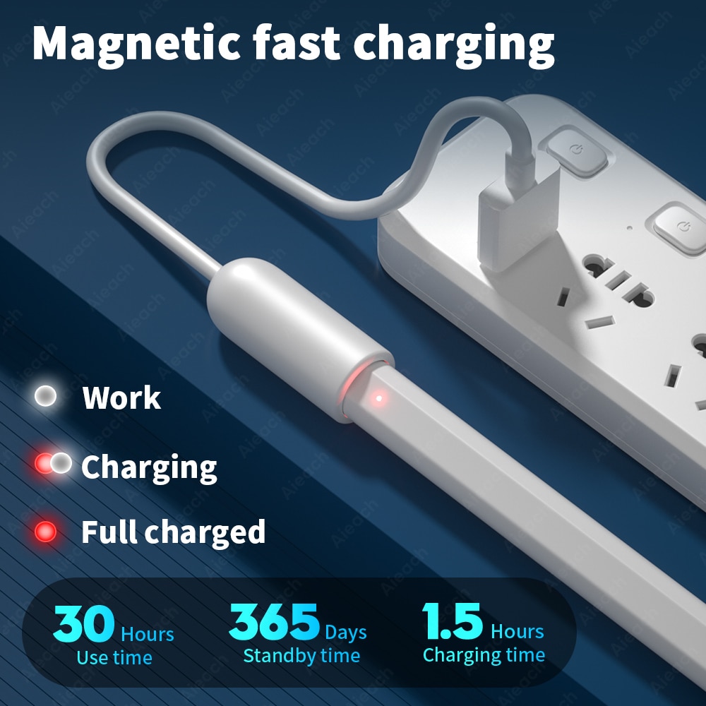 For Apple Pencil 2, 21th Gen iPad Pencil Stylus Pen For Drawing With Palm Rejection Tilt Touch Pen For iPad