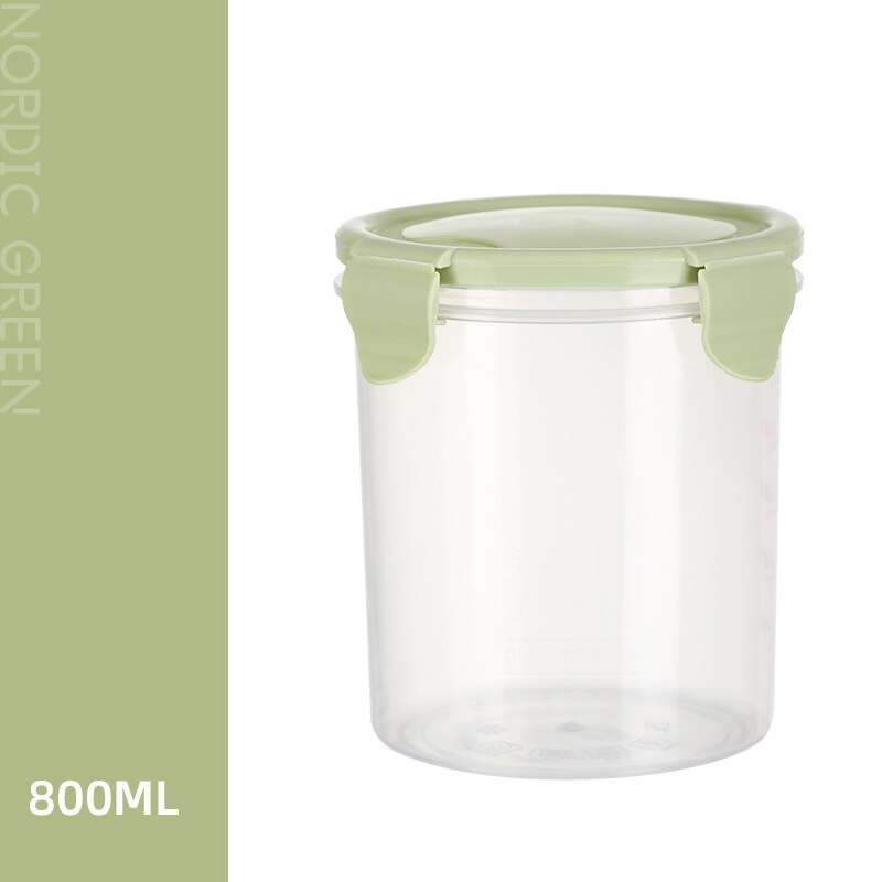 1 pièce Rangement Cuisine Pot Pour & , transparent Scellé Boîte