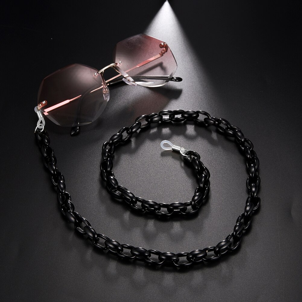 Teamer Mode Acryl Leesbril Ketting Voor Vrouwen Zonnebril Ketting Bandjes Cords Hals-Keten Lanyard Brillen Touw
