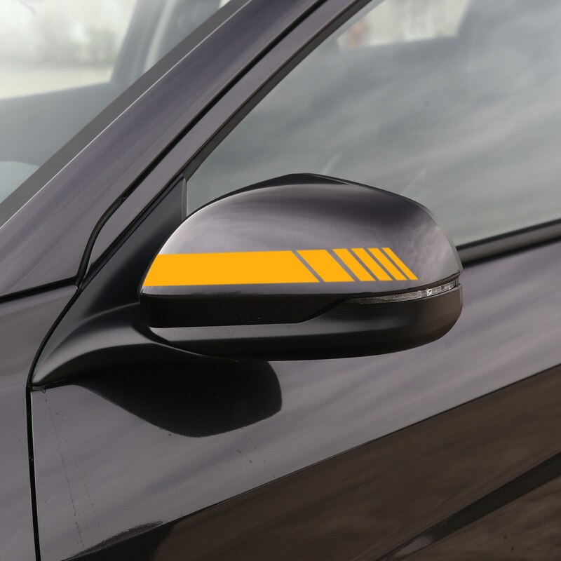 Bil spejle reflekterende klistermærker dekorative klistermærker til lexus  rx300 rx330 rx350 is250 lx570 is200 is300 tilbehør