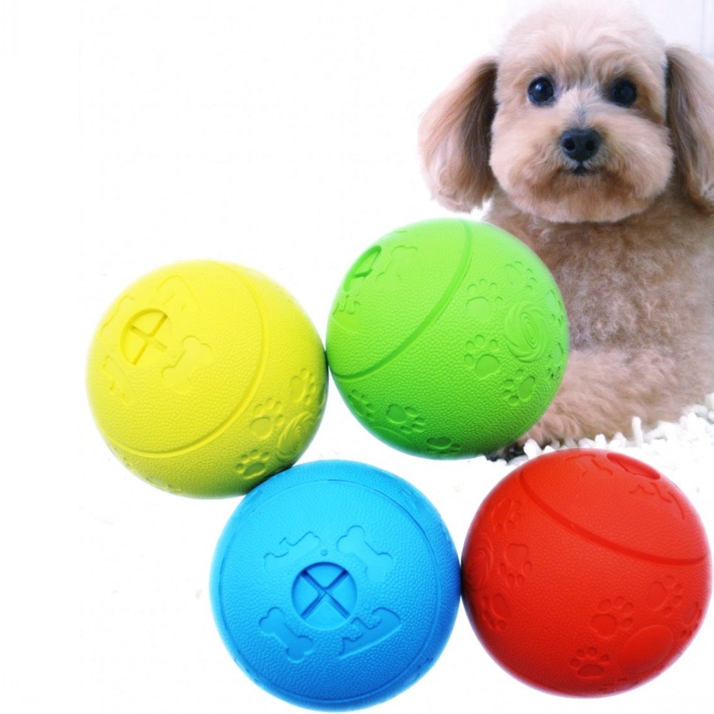 Zachte Hond Eten Lekkende Bal Huisdier Snack Voeden Intellectuele Verbetering Speelgoed Voedsel Lekkage Voedsel Controle Rubberen Bal Dierbenodigdheden