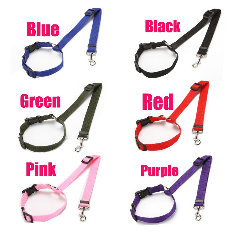 Huisdier Producten Universele Praktische Kat Hond Veiligheid Verstelbare Autogordel Harness Leash Puppy Seat-Riem Reizen Clip Strap leads