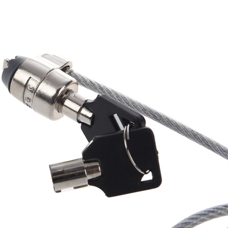 2 Pcs Accessories: 1 Pcs Laptop Key Lock Security Cable Lock & 1 Pcs USB 3.0 Hub 4 Port USB 3 Data Hub, with 3 FT Extension Cabl