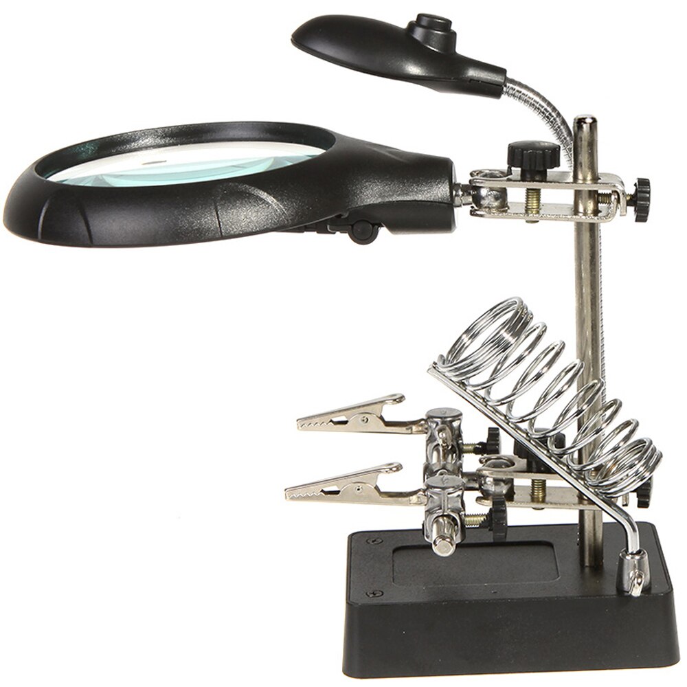 7-type Bench Magnifier 10x/5x Flexible LED Table D... – Grandado