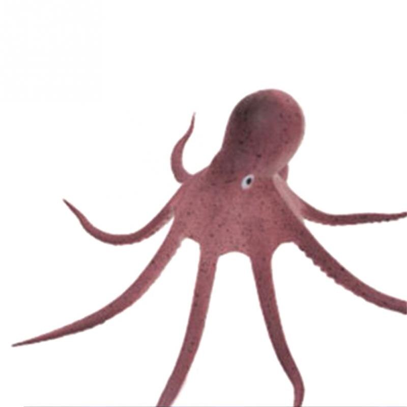 Artificial Octopus Aquarium Decoration Aquarium Fish Tank Landscaping Decor Glowing Effect Animal Plants Water Ornament