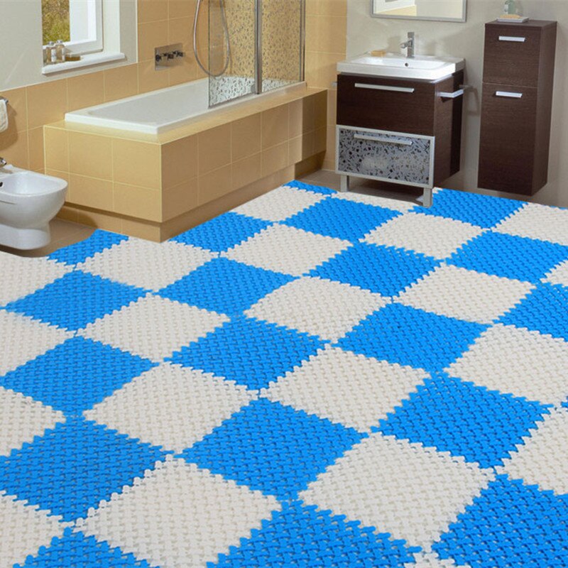 PVC free spline anti-skid waterproof mat bathroom anti-skid mat shower room anti skid mat set bath mat decoration