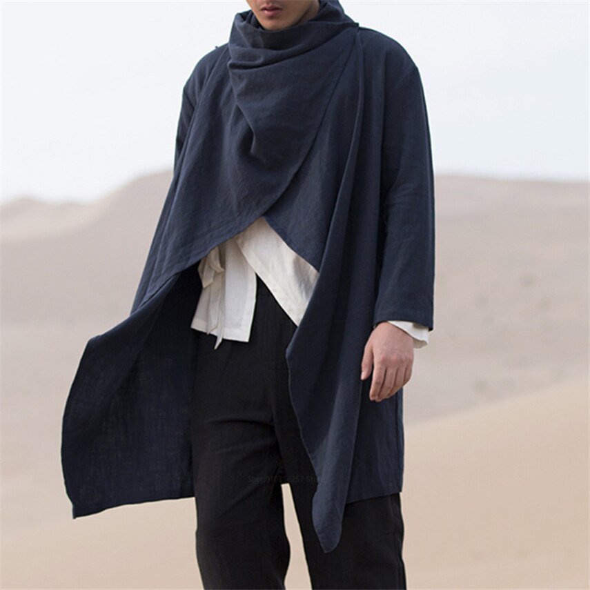 Arabie saoudite dubaï musulmane pour hommes Trench cape Cardigan désert moyen-orient Karftan vêtements islamiques Jubba Thobe