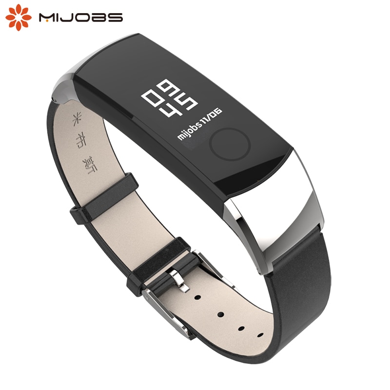 Lederen Polsband Voor Huawei Honor Band 4 Armband Smart Horloge Accessoires Smart Polsband Voor Honor Band 5 Band Strap