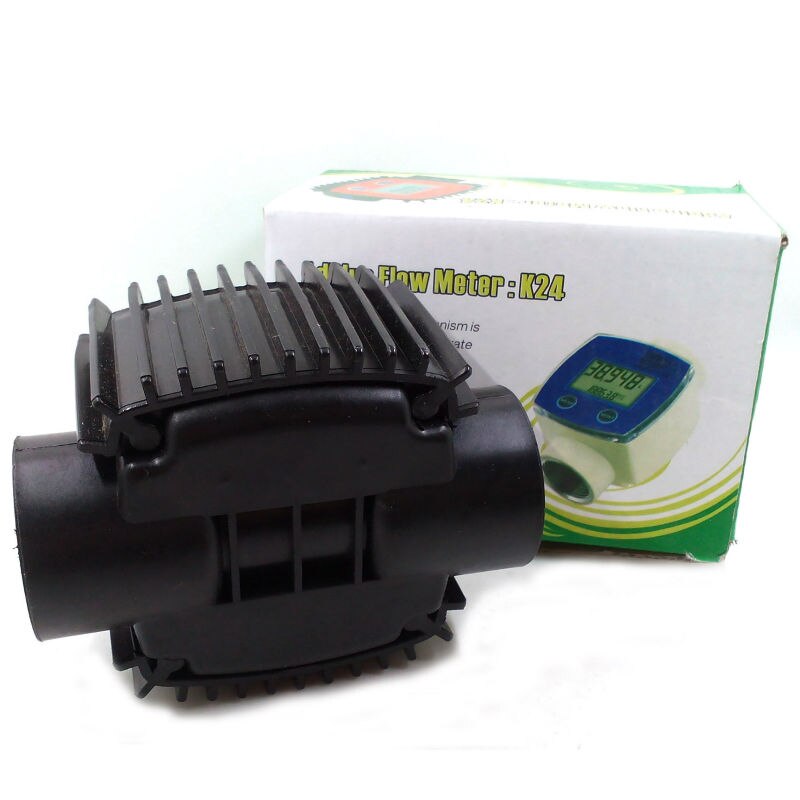 K24 turbo digital flödesmätare flödesmätare diesel bränsle vatten plomeria flödesindikator skyddbar turbin flödesmätare caudalimetro sensor