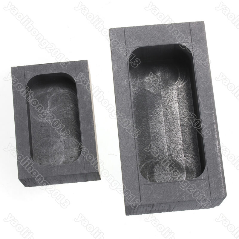 3.5oz-80oz grafit støbning ingot skimmel guld sølv smeltende støbning metal ovn