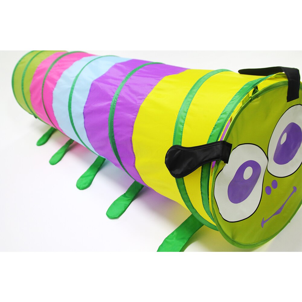 Baby Child Crawl Tunnel Colorful tent Indoor Outdoor Kids Play Tent Children Tent Animal Caterpillar Crawling Baby Tunnel Toy