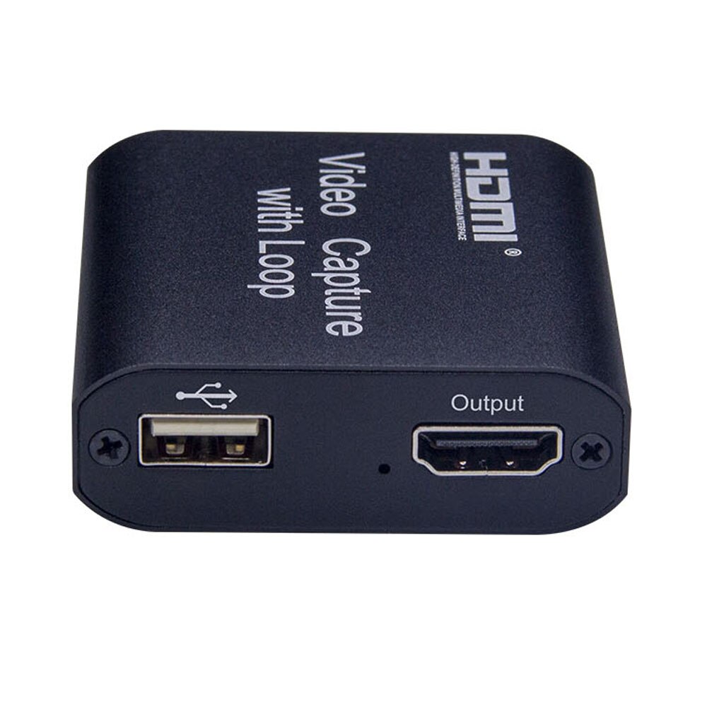 HDMI vidéo Capture TV carte enregistreur USB 2.0 1080P jeu vidéo Capture en direct HDTV PS4 Swith caméra moniteur Streamer