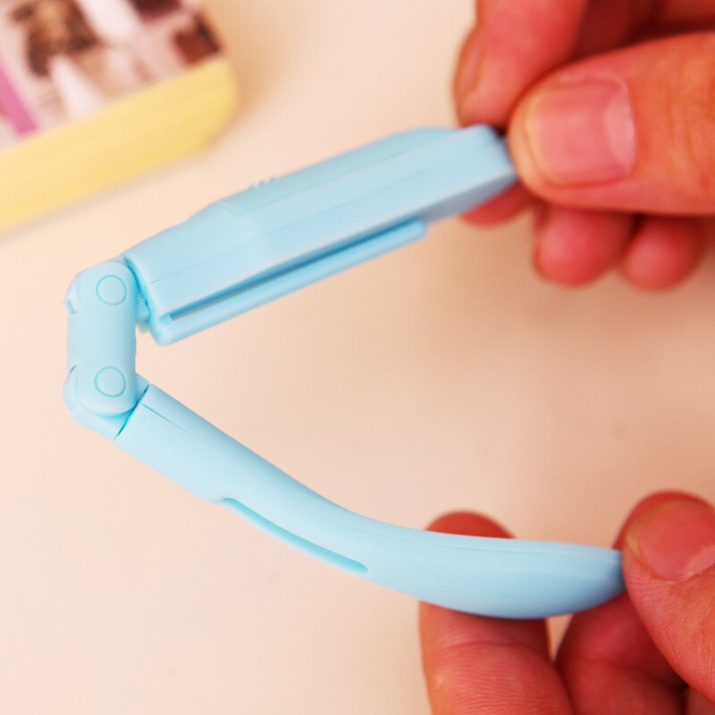 Luz da noite livro com clipe mini portátil led lâmpada de leitura de poupança de energia viagem quarto pasta de luzes flexível luz led