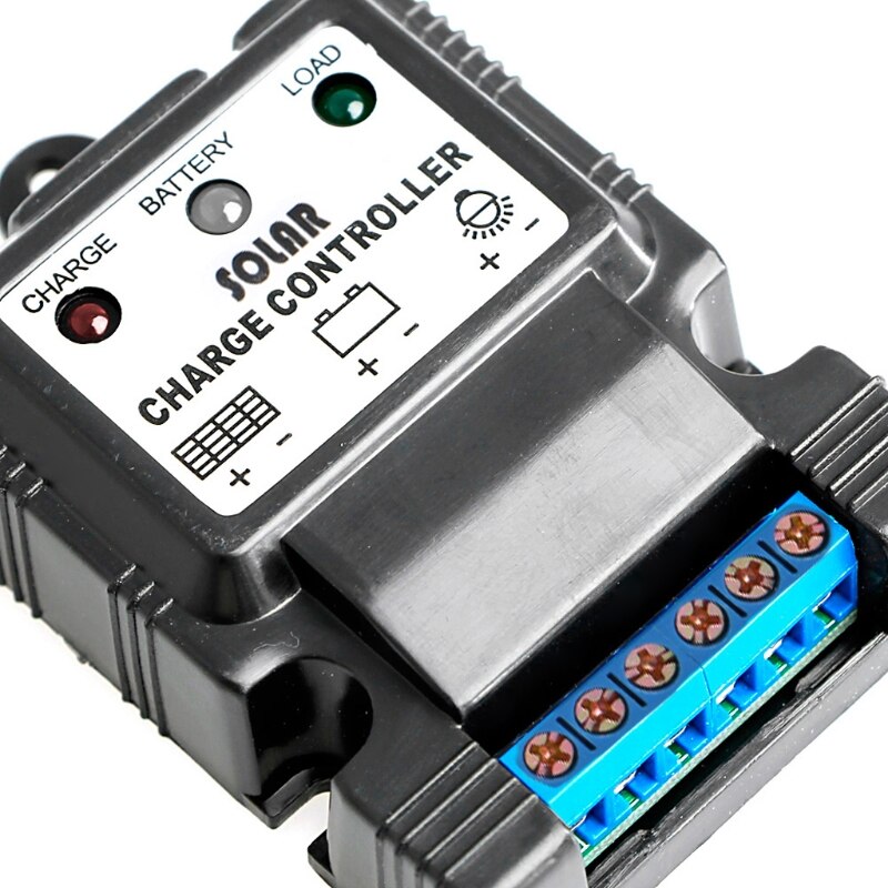 1pc duurzame 6v 12v 10a auto zonnepaneel laadregelaar batterijlader regelaar huisverbetering