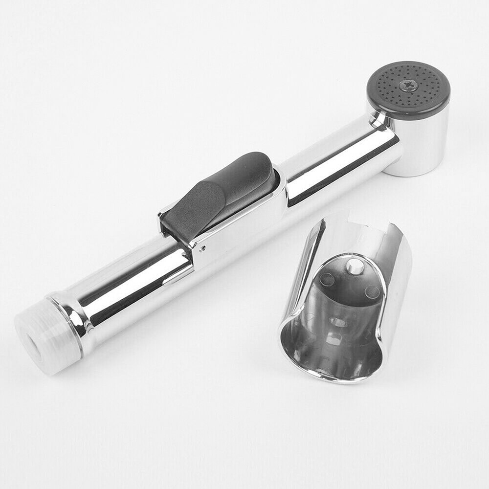 Bidet Kranen Zilver Douche Hygiënische Mixer Wc Bidet Douche Cleaning Ass Bidet Handheld Wc Sproeier Badkamer Tool