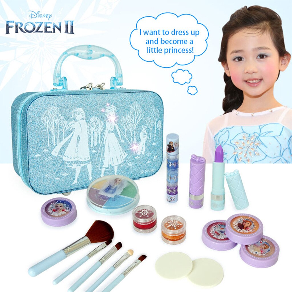 Juguete de maquillaje de simulación para niños, conjunto de cosméticos de esmalte de uñas y pintalabios, juguete educativo para niñas, de cumpleaños