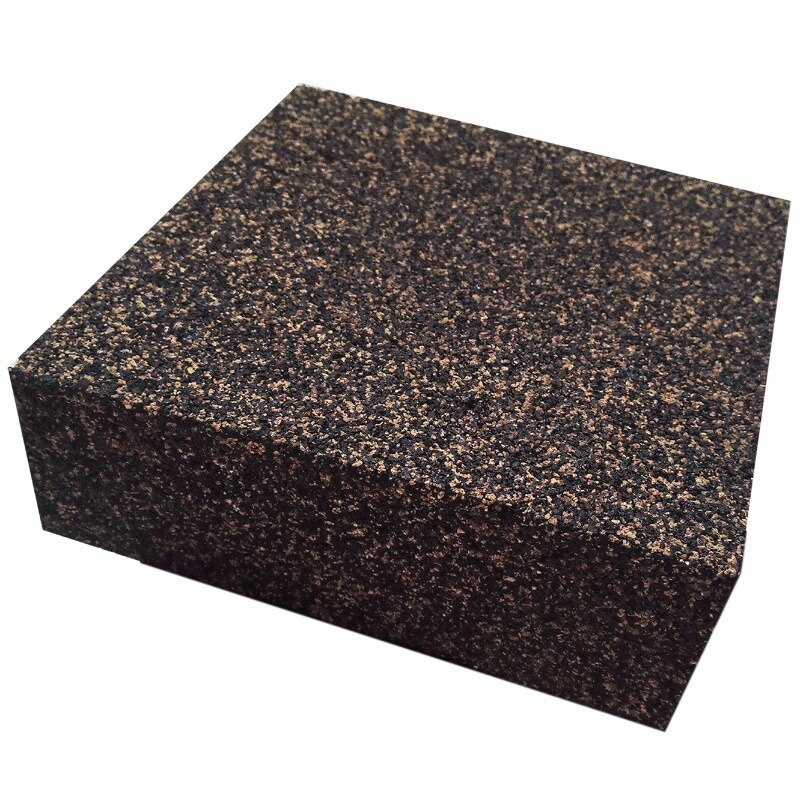 Anti Vibration Isolation Pads - Composed Of Rubber & Cork - Thick & Heavy - 6 X 6 X 2 Inch (2 Pack)