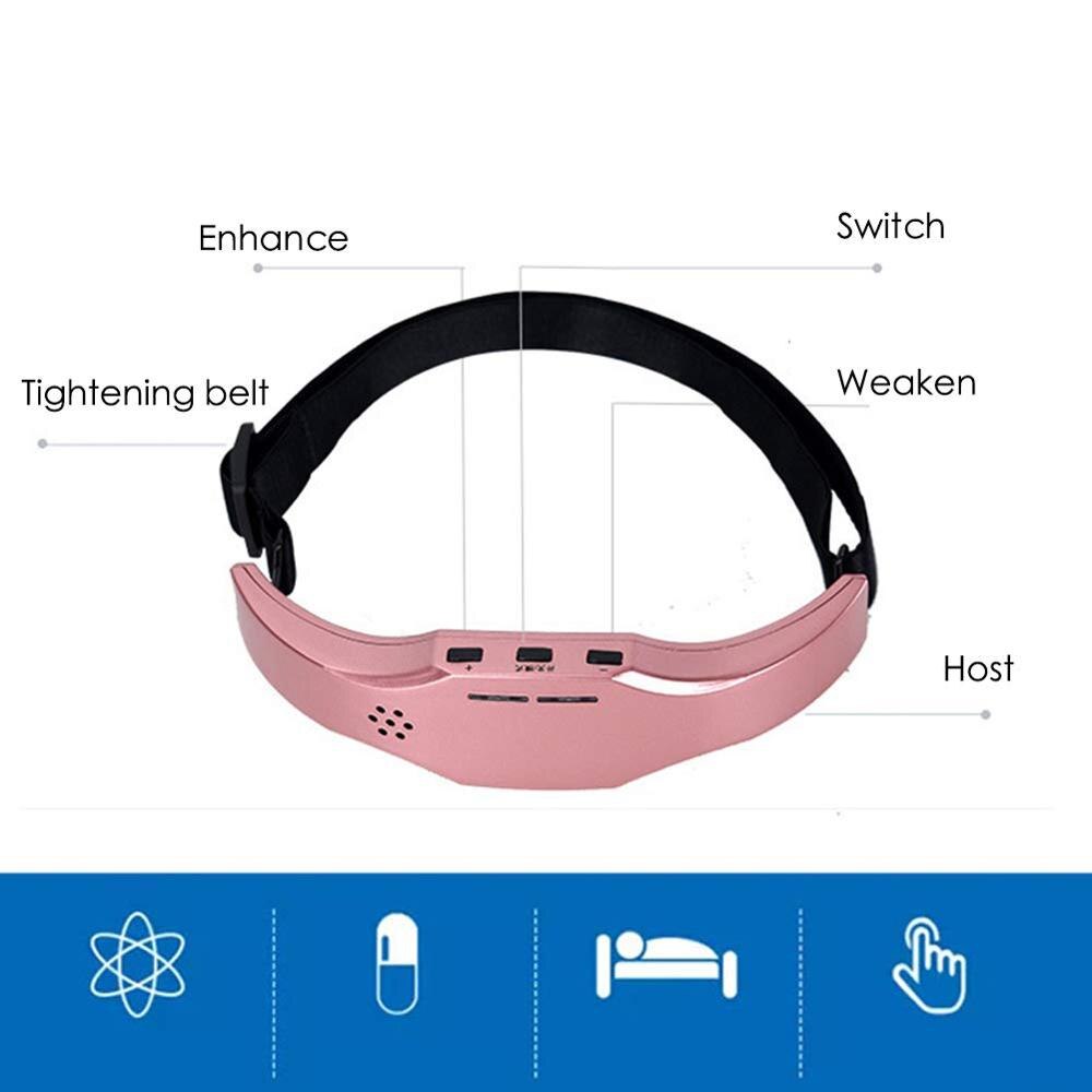 Elektrische Head Massager Slaap Monitor Migraine Relief Massager Slapeloosheid Therapie Release Stress Slaap Therapie Apparaat Slapen Di