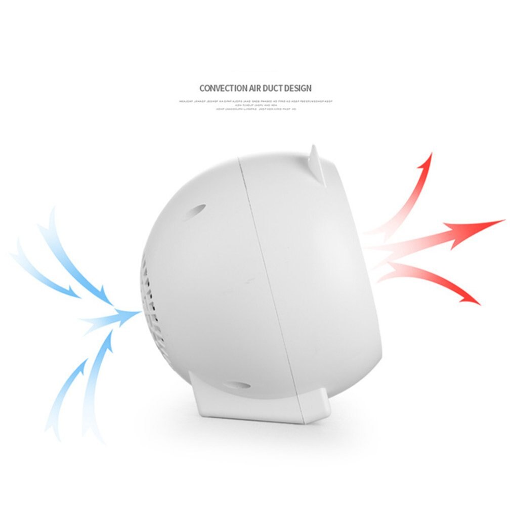 Small Fan Heater Electric Fan Heater Portable Fan Heating Space Heater Home Office Desktop Heating Warm Air Fan