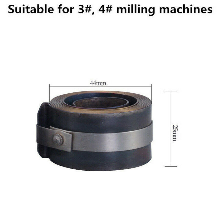 1X Milling Machine Part Spindle Quill Return Clock Spring R8 25mm Bridgepor CNC Milling Machine Lathe Machine