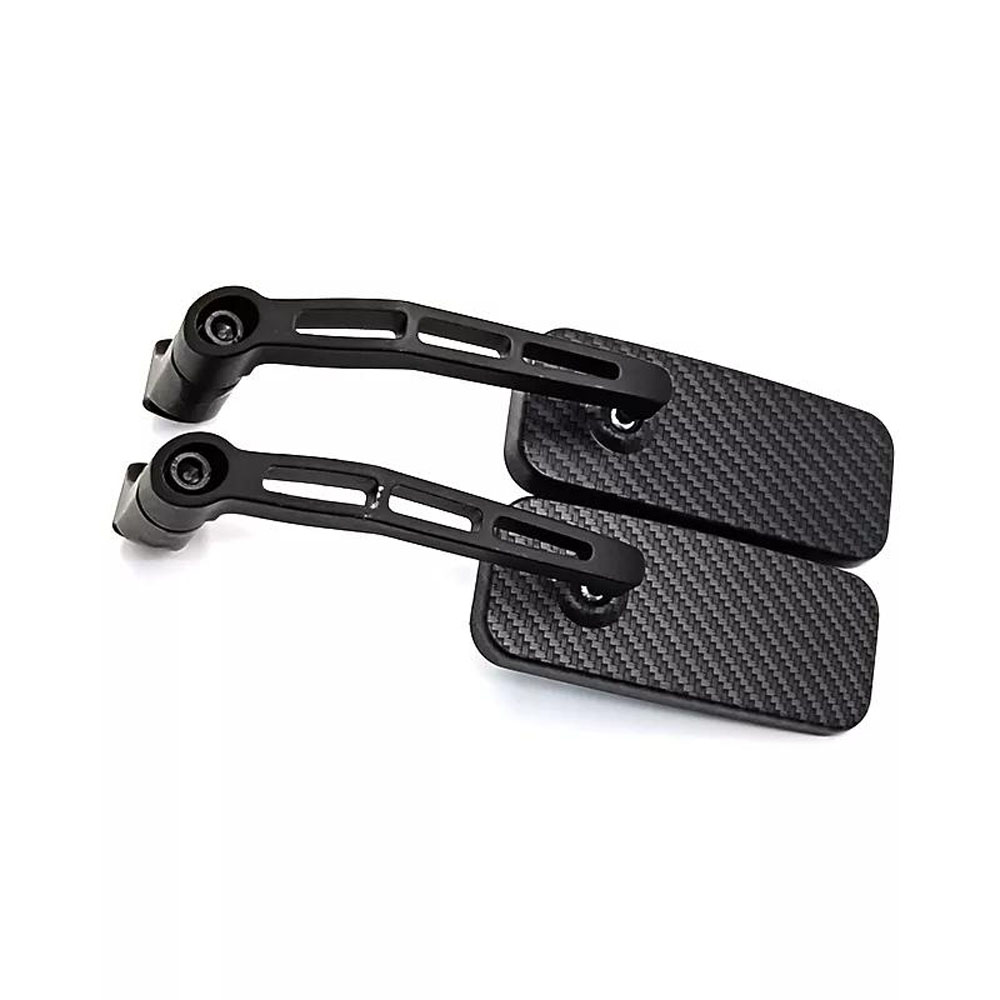 Specchietti retrovisori laterali universali per moto 8mm 10mm Specchietto convesso laterale posteriore ATV per Harley Honda Yamaha Suzuki Kawasaki: Lavanda