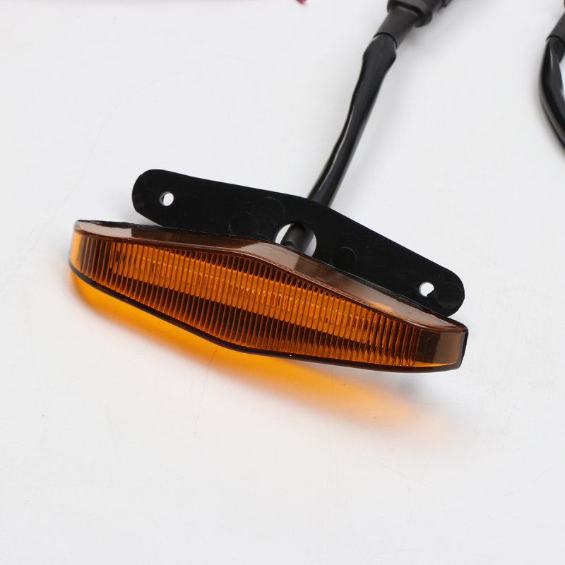 For Toyota 4Runner TRD Pro - Exterior Yellow Front Grill Grilles Lights Amber Front Grille Lighting 3PCS