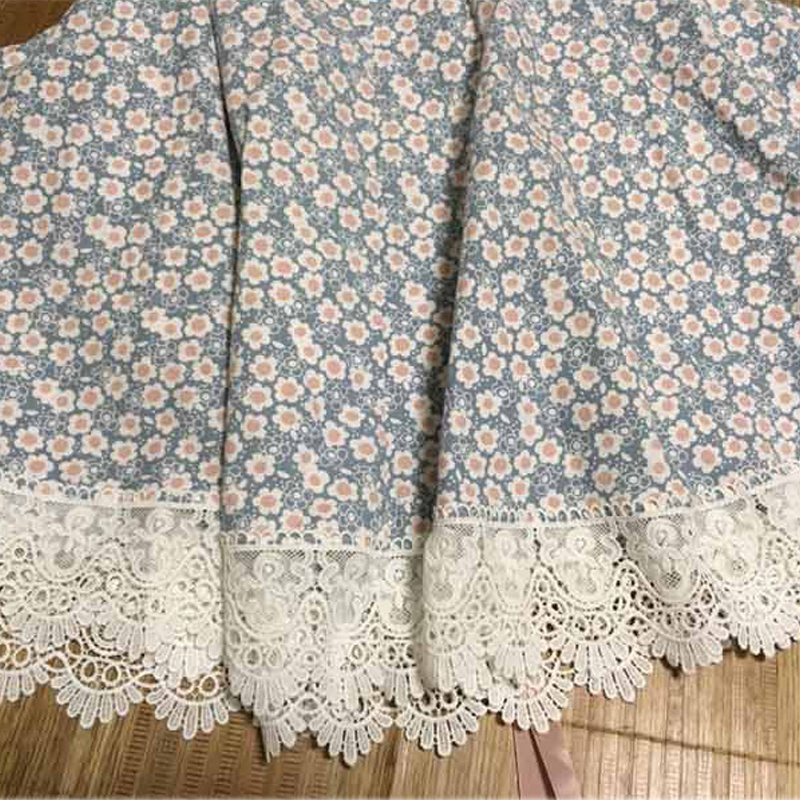 3 Cm Breites Baumwoll-Plisséband Mit Bestickter Spitze - DIY Nähdekor Für Kleider & Heimtextilien