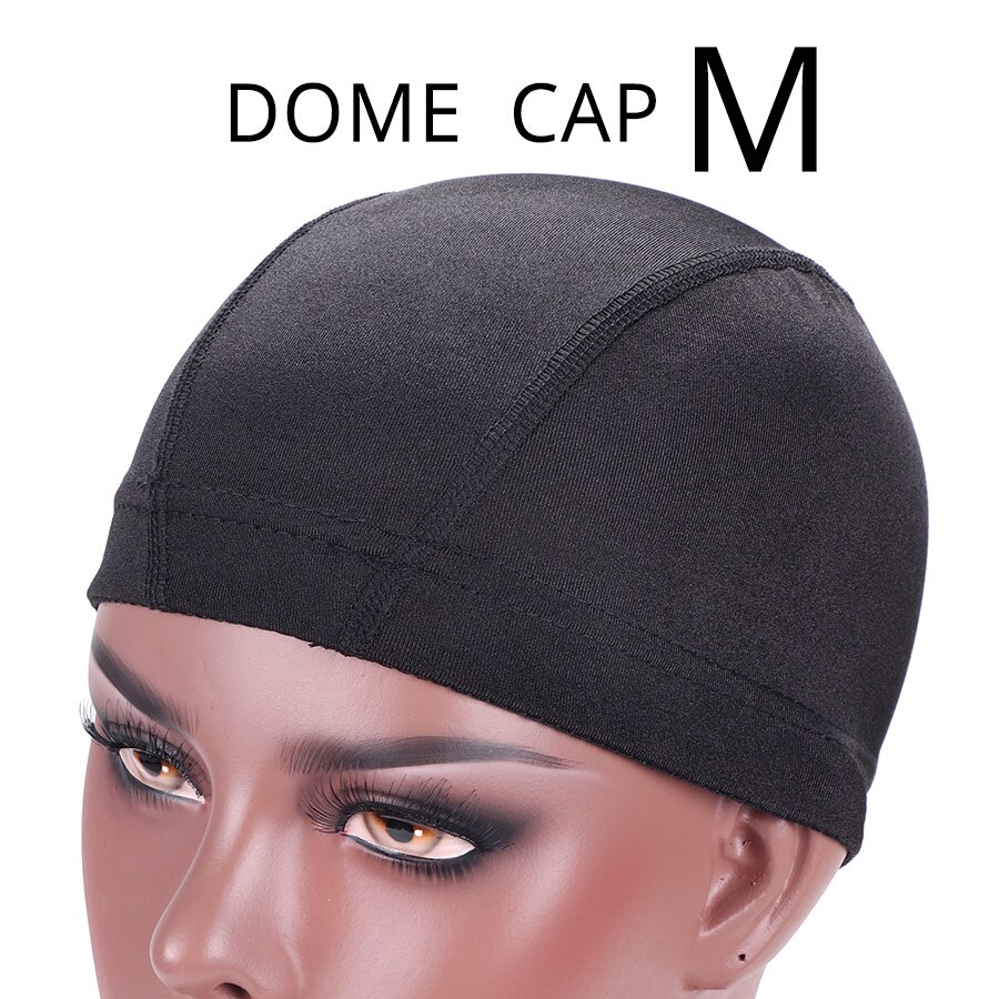 Plussign – bonnet de perruque en maille, 2 Styles, noir, 52Cm-56Cm, confortable, respirant, en Spandex, avec bande élastique pour la fabrication de perruques: DOME-M-2PCS